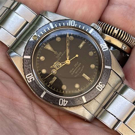 1958 tudor submariner|vintage tudor sub.